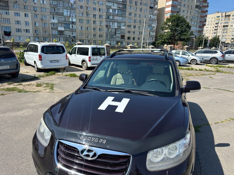 Набір магнітних знаків для навчального авто 5 шт(2 білі н)